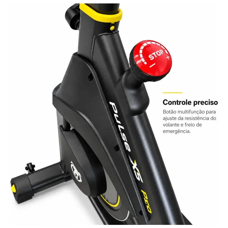 Bicicleta Spinning Bagear Pulse X5 Pro Magnetica 13kg