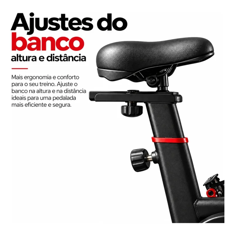Bicicleta Spinning Evox Fitness X2 Com Disco De 13 Kg