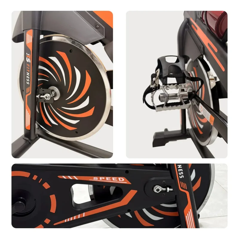 Bicicleta Spinning Its Fitness Pro 818 Roda 13kg Ate 150kg