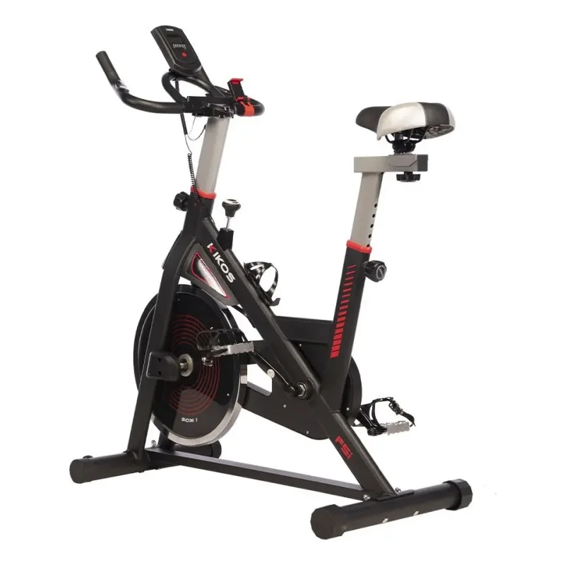 Bicicleta Spinning Kikos F5i Roda 10kg Suporta Ate 120kg