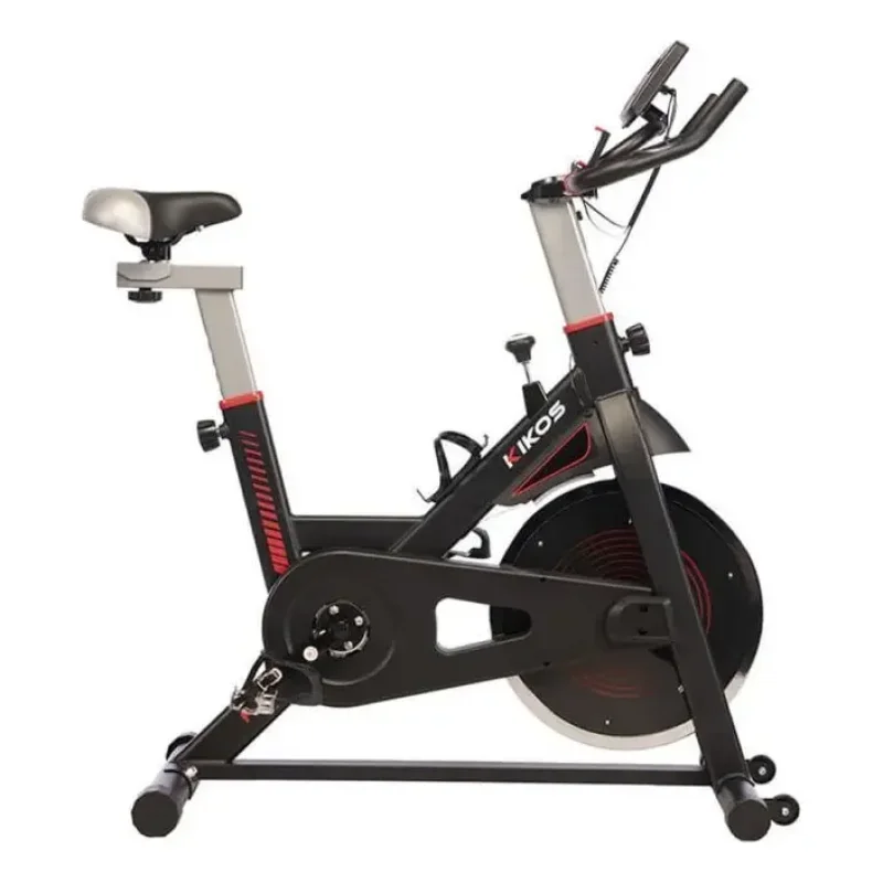 Bicicleta Spinning Kikos F5i Roda 10kg Suporta até 120kg