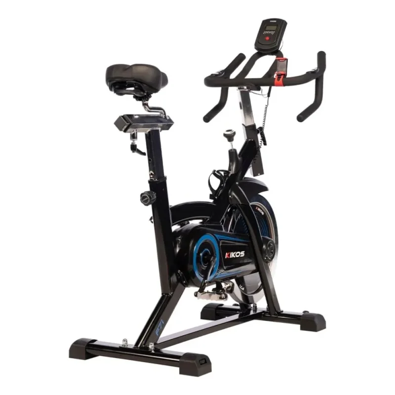Bicicleta Spinning Kikos F7i Roda 14kg Suporta Ate 120kg