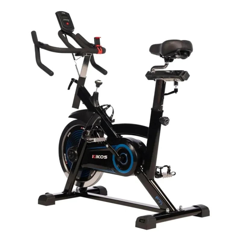 Bicicleta Spinning Kikos F7i Roda 14kg Suporta Ate 120kg