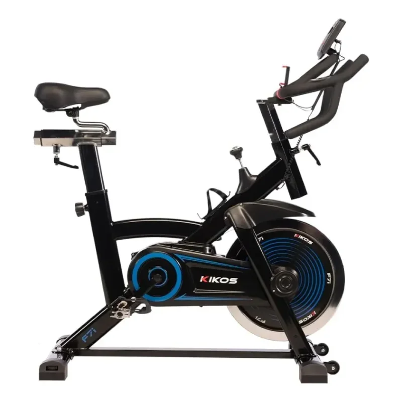 Bicicleta Spinning Kikos F7i Roda 14kg Suporta até 120kg