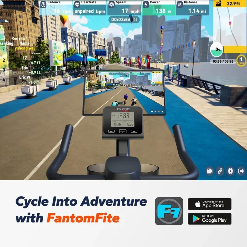 Bicicleta Spinning Smart Expert Fitness Sx10i Com Inclinacao