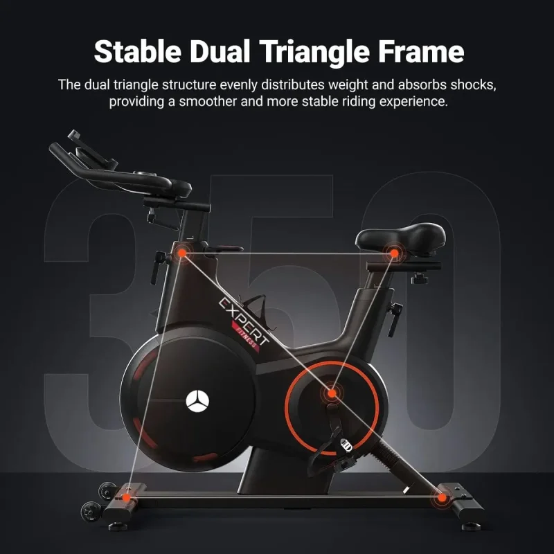 Bicicleta Spinning Smart Expert Fitness Sx10i Com Inclinacao