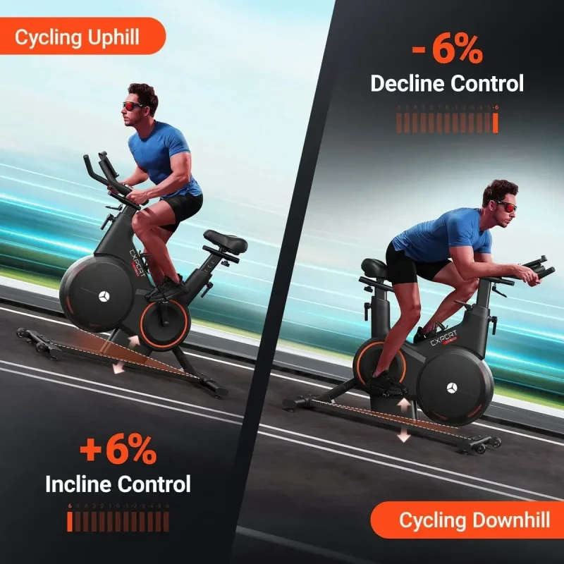 Bicicleta Spinning Smart Expert Fitness Sx10i Com Inclinacao