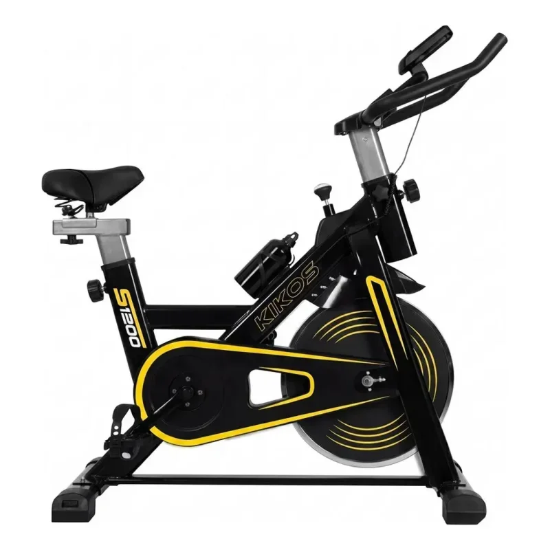 Bike Spinning Kikos S1200 Roda 13kg Suporta até 120kg