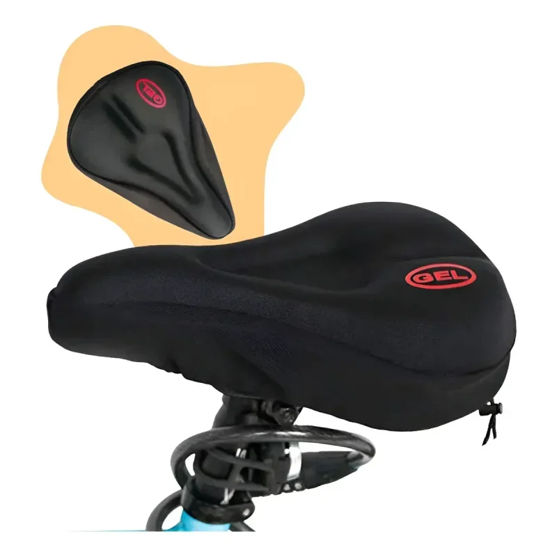 Capa Gel Banco Selim Ajustável Bike MTB Speed Spinning