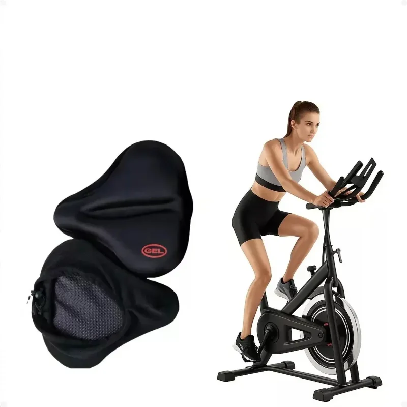 Capa para Selim Gel XL Confortável Spinning Bicicleta
