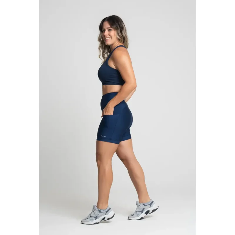 Conjunto Academia Feminino Top E Short Flowfit