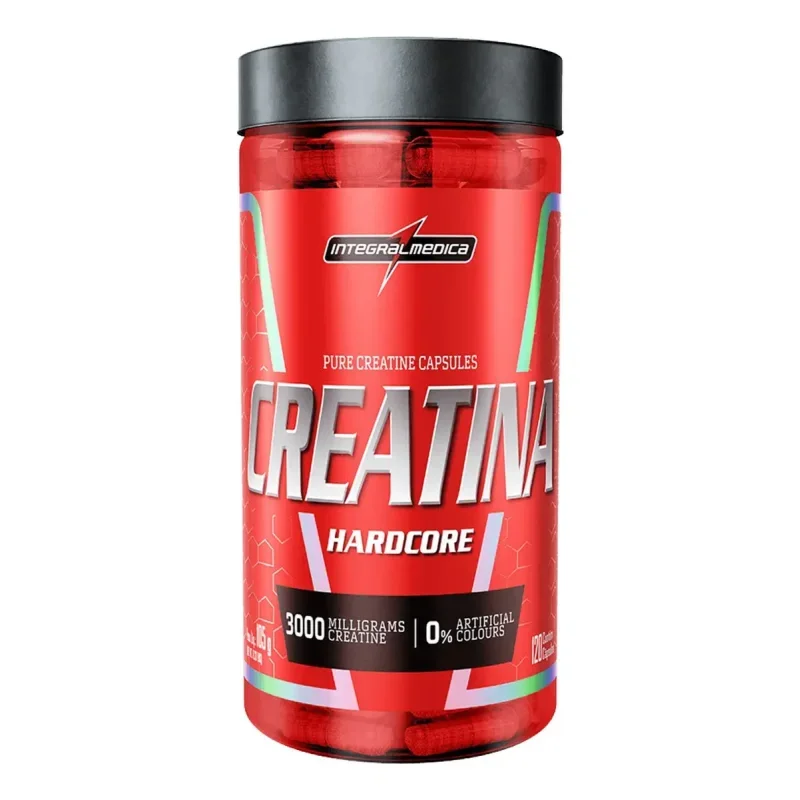 Creatina Integralmédica Hardcore 120 Cápsulas 105g