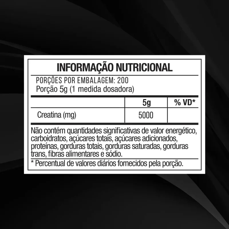 Creatina Soldiers Nutrition Monohidratada Sem Sabor 1kg