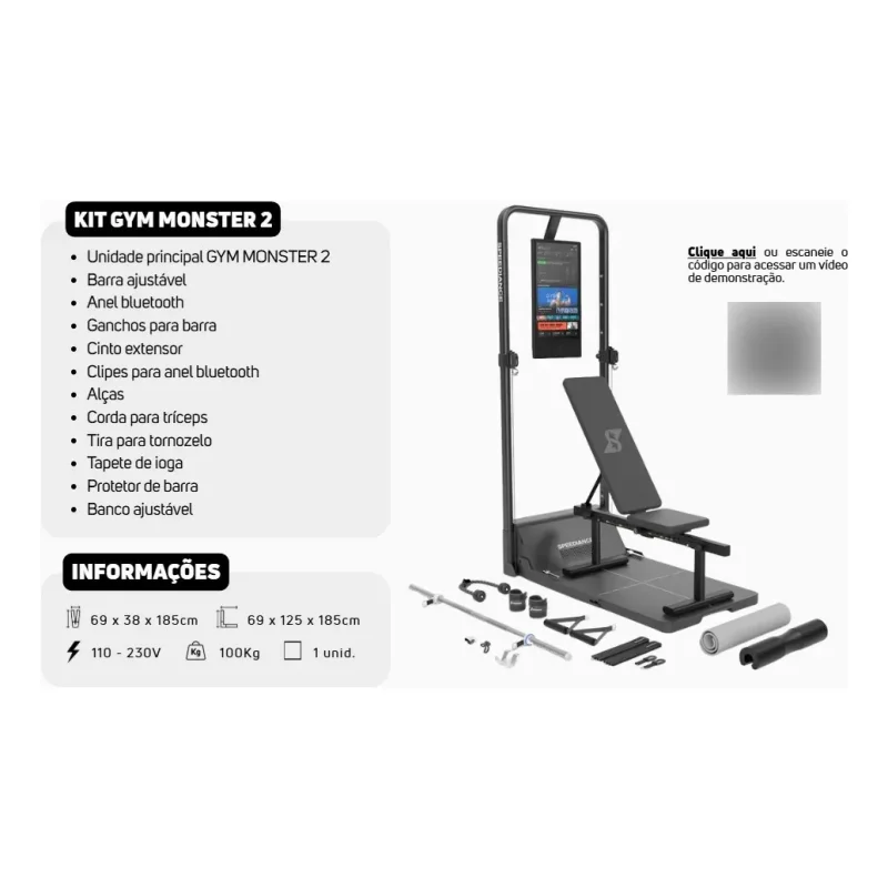 Estacao De Musculacao Inteligente Speediance Gym Monster 2