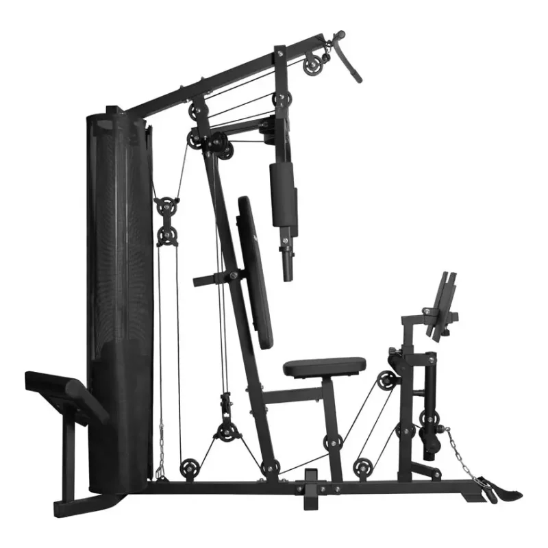 Estacao De Musculacao Podiumfit Me500 Com Leg Press 80kg
