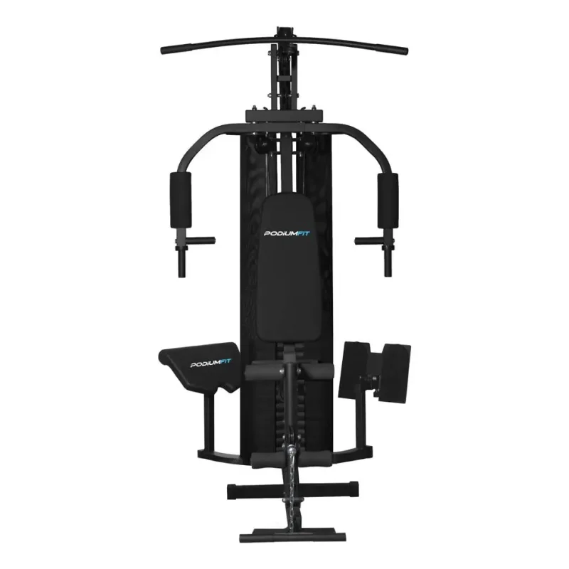 Estacao De Musculacao Podiumfit Me500 Com Leg Press 80kg