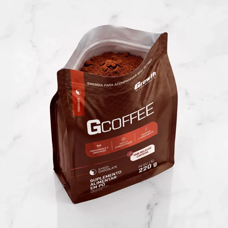Gcoffee 220g Pouch Growth Supplements Chocolate