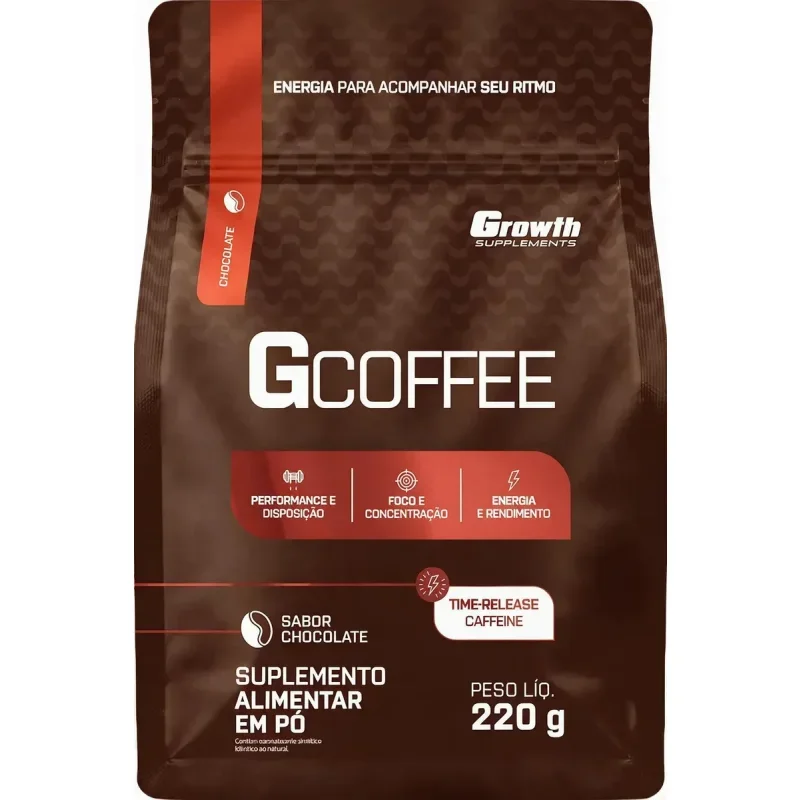 Gcoffee 220g Pouch Growth Supplements Chocolate