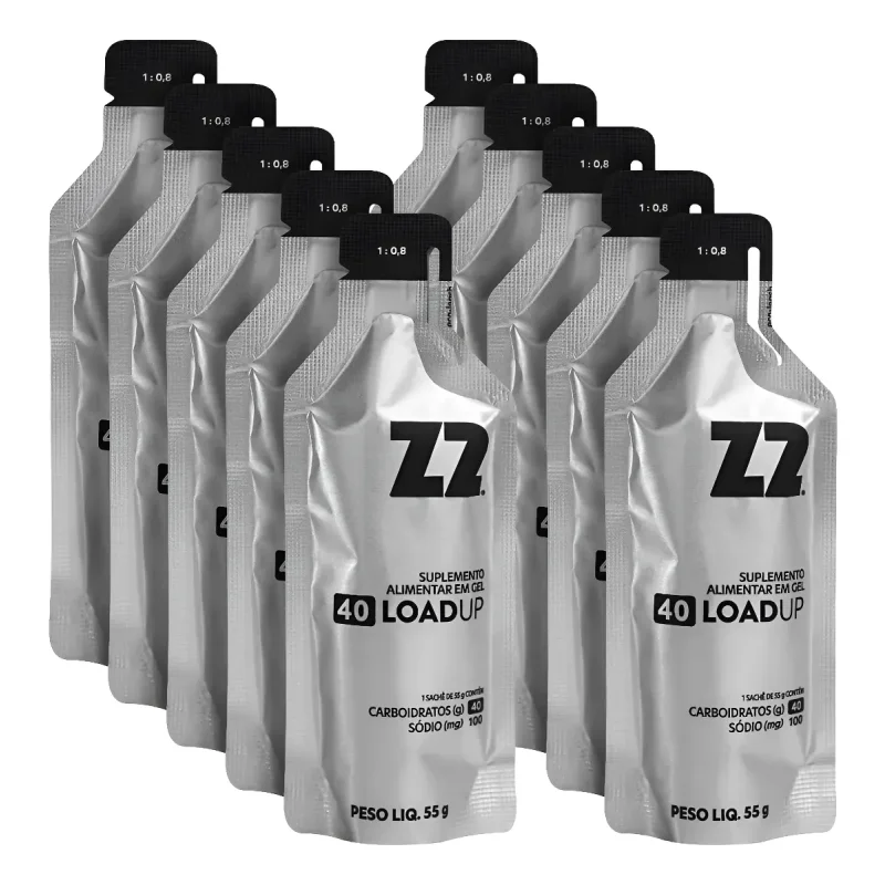 Gel Carboidrato Z2 Loadup Original 40g Carb 55g 10 Un
