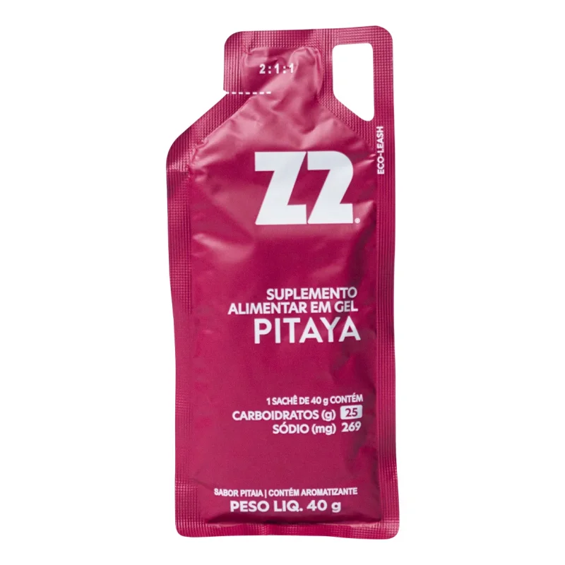Gel Carboidrato Z2 Pitaya 40g Caixa Com 10 Unidades