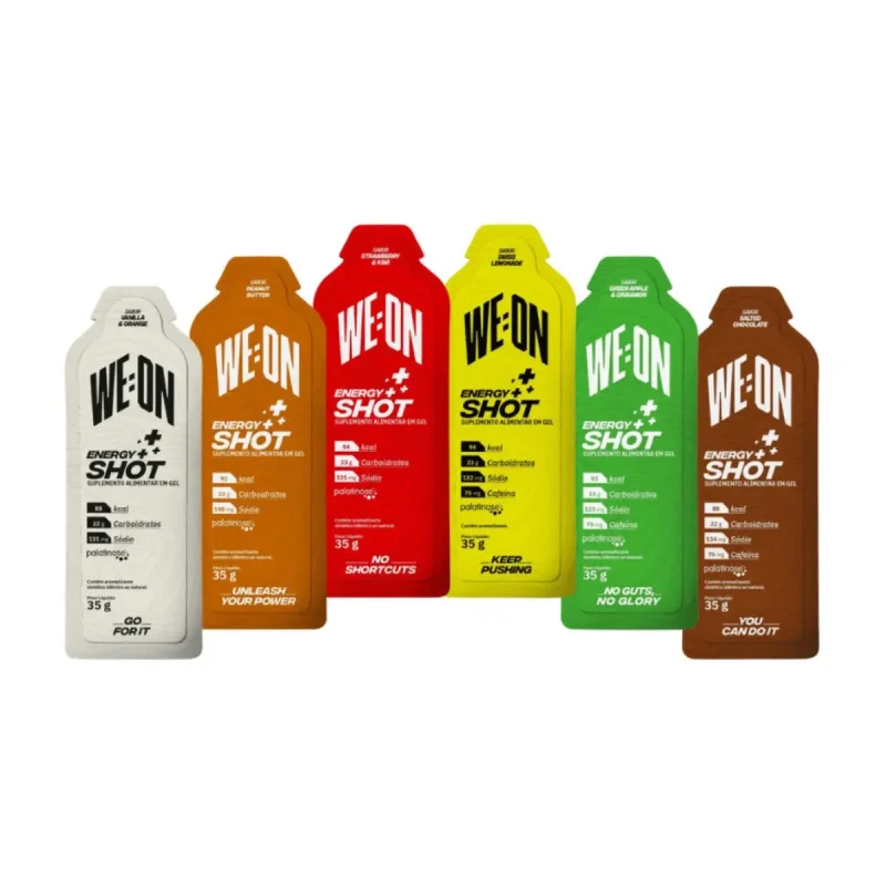 Gel De Carboidrato Weon Energy Shot Limonada Suica 10 Saches