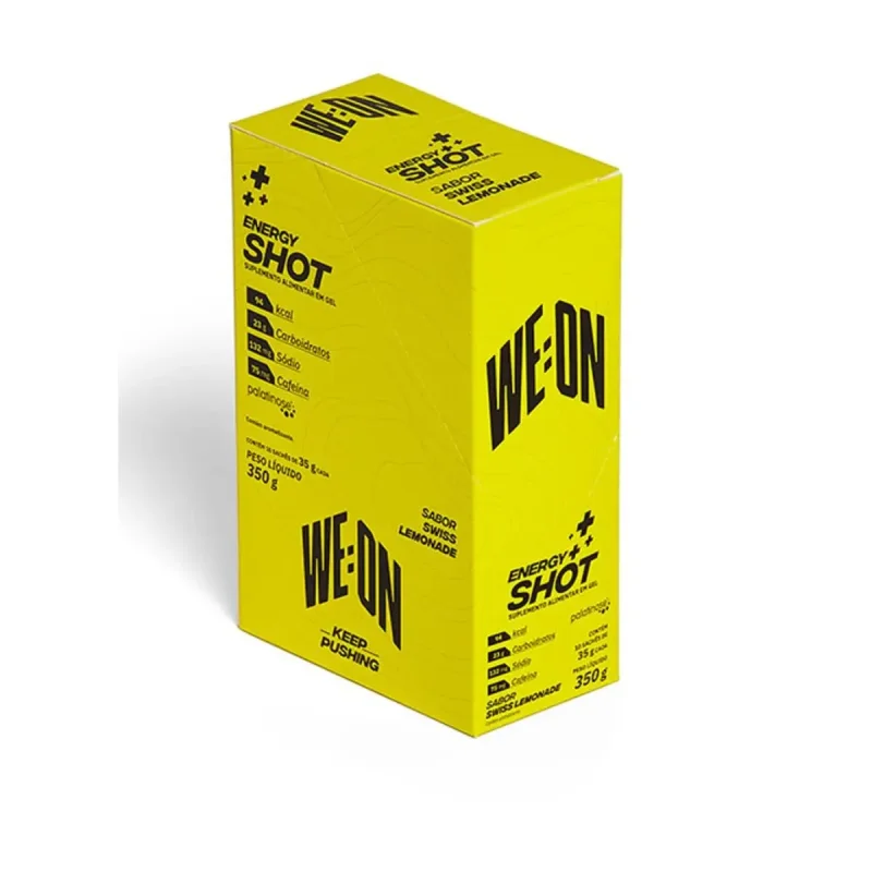Gel De Carboidrato Weon Energy Shot Limonada Suica 10 Saches