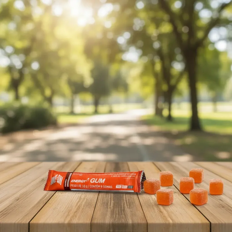Goma Gel Carbo Energy Gum Weon Tangerina 12 Saches