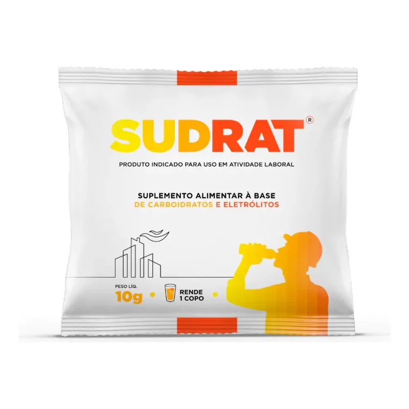 Isotonico Em Po Sudrat 10g Caixa Com 400 Saches