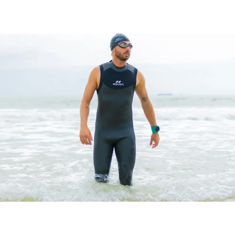 Long John Natacao Triathlon Masculino 3mm Aquon Holbox