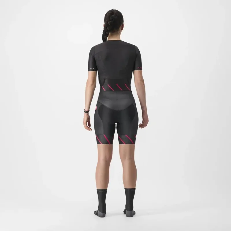 Macaquinho Feminino Castelli Triathlon Sanremo Com Manga