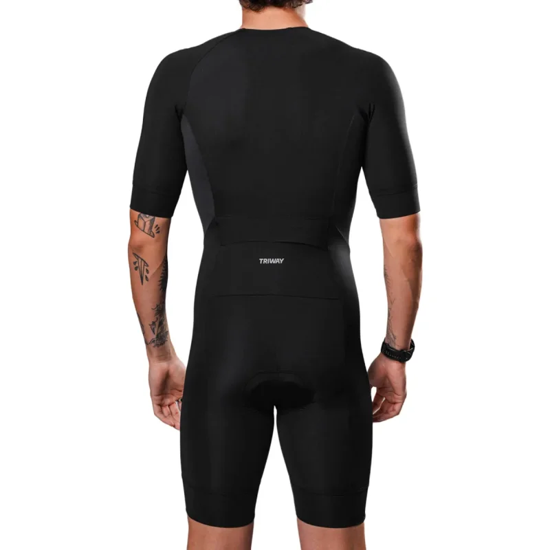 Macaquinho Triathlon Triway Sports Sprint Black Masculino