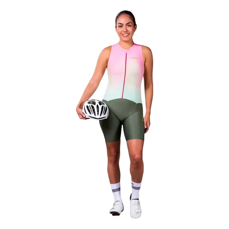 Macaquinho Triathlon Woom 140 Feminino