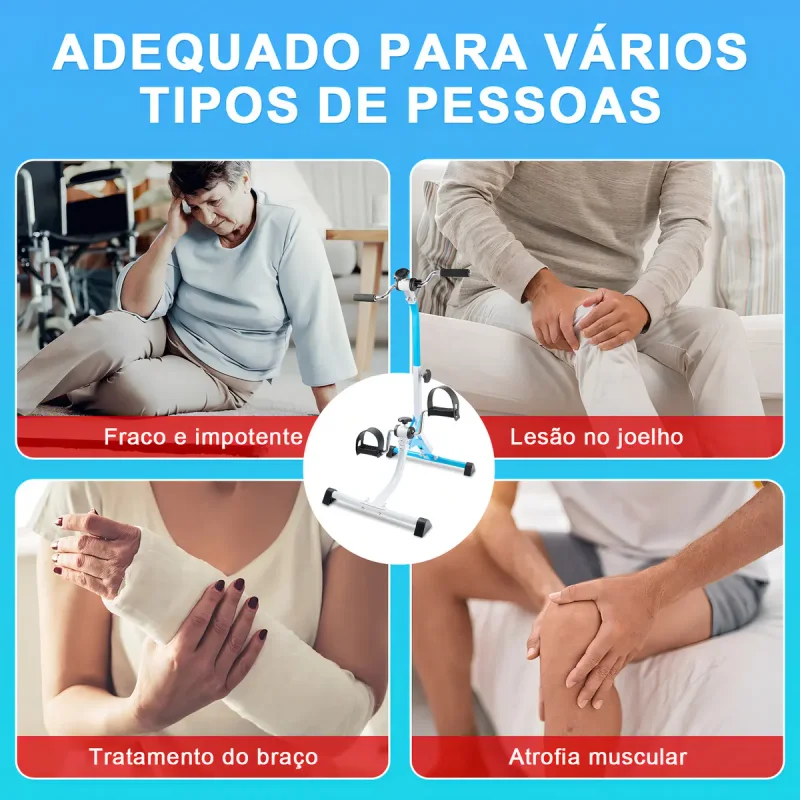 Mini Bicicleta Ergometrica Joyfox Fitness Idosos