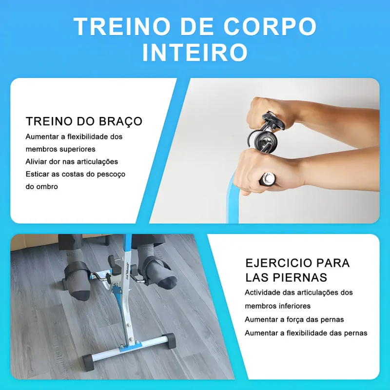 Mini Bicicleta Ergometrica Joyfox Fitness Idosos
