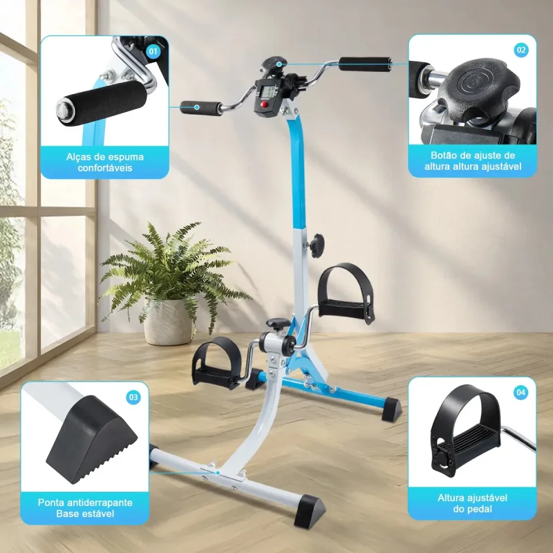Mini Bicicleta Ergometrica Joyfox Fitness Idosos