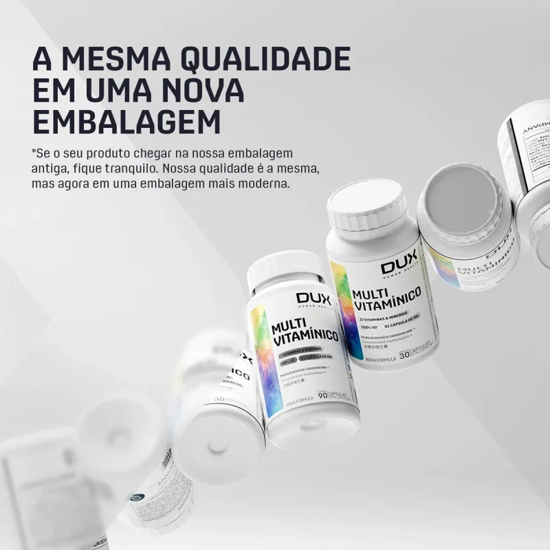 Multivitaminico Dux Nutrition 30 Capsulas Concentrado