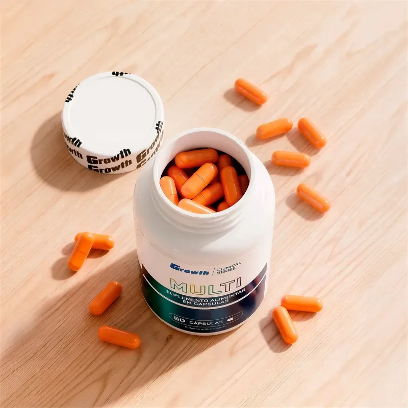 Multivitaminico Growth Supplements Clinical Series 60 Capsulas