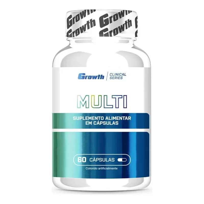 Multivitamínico Growth Supplements Clinical Series 60 Cápsulas