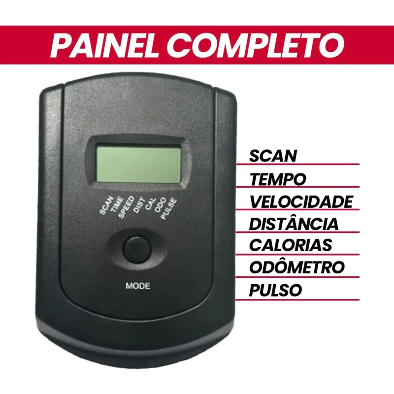 Painel Visor Sensor Cardiaco Bike Spinning Ergometrica