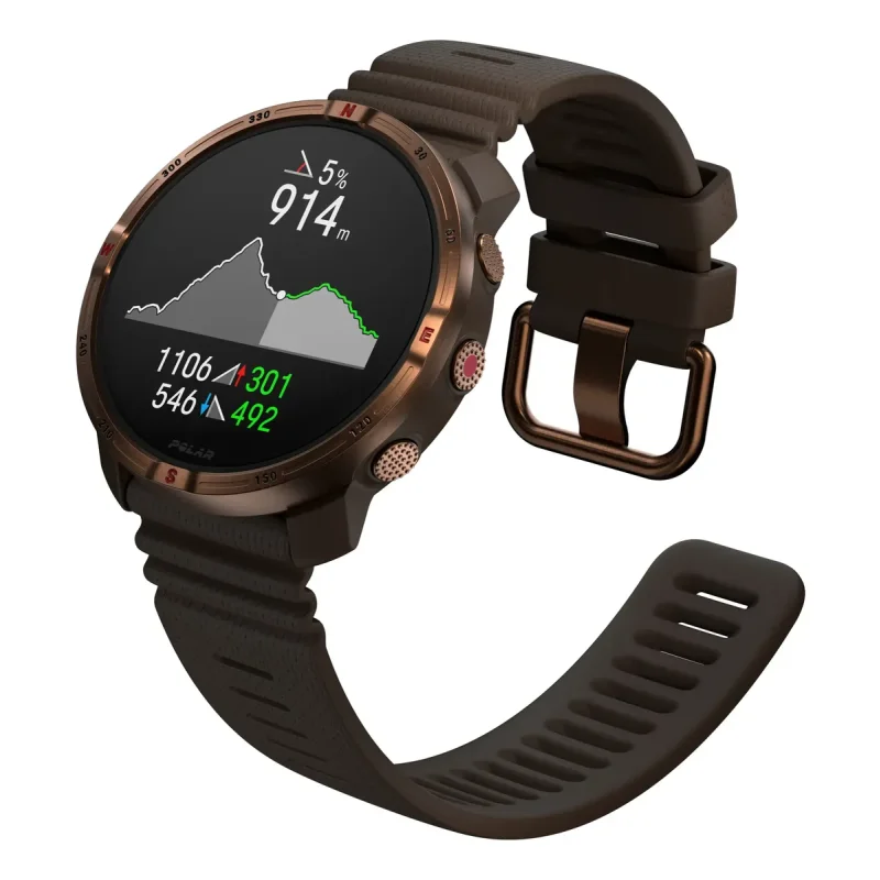 Polar Grit X2 Brown Copper Relogio Gps Outdoor
