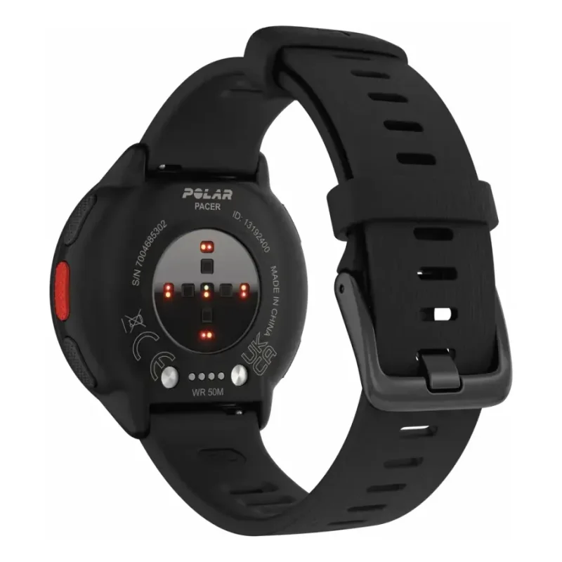 Relogio De Corrida Polar Pacer Com Gps Preto Oficial
