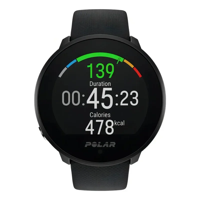 Relógio Esportivo Polar Unite Preto Monitor Cardíaco