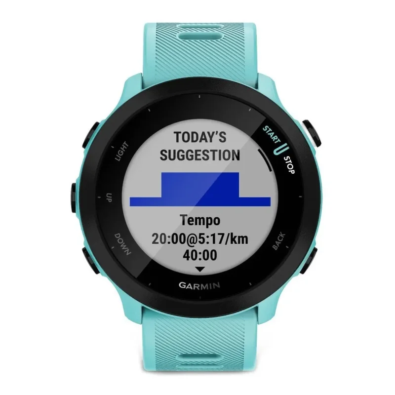 Smartwatch Garmin Forerunner 55 Gps Tela 104 Aqua