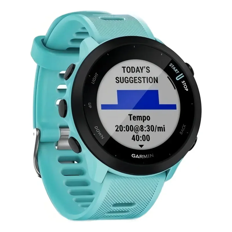 Smartwatch Garmin Forerunner 55 GPS Tela 1.04" Aqua