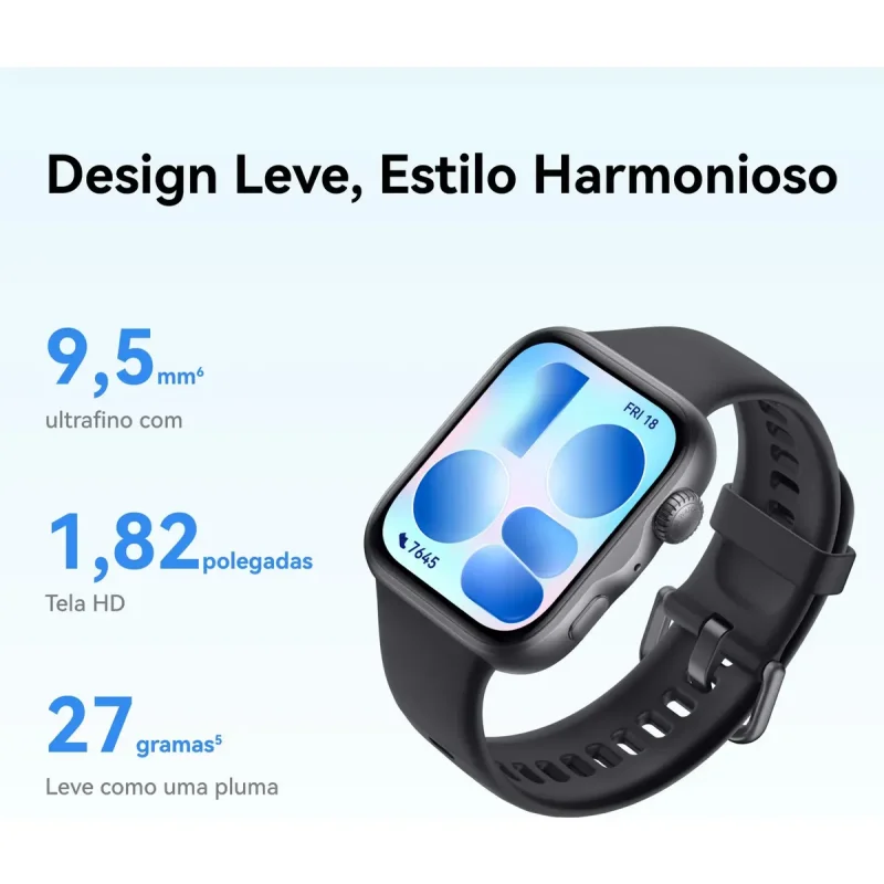 Smartwatch Huawei Watch Fit 5 Amoled Gps Roxo