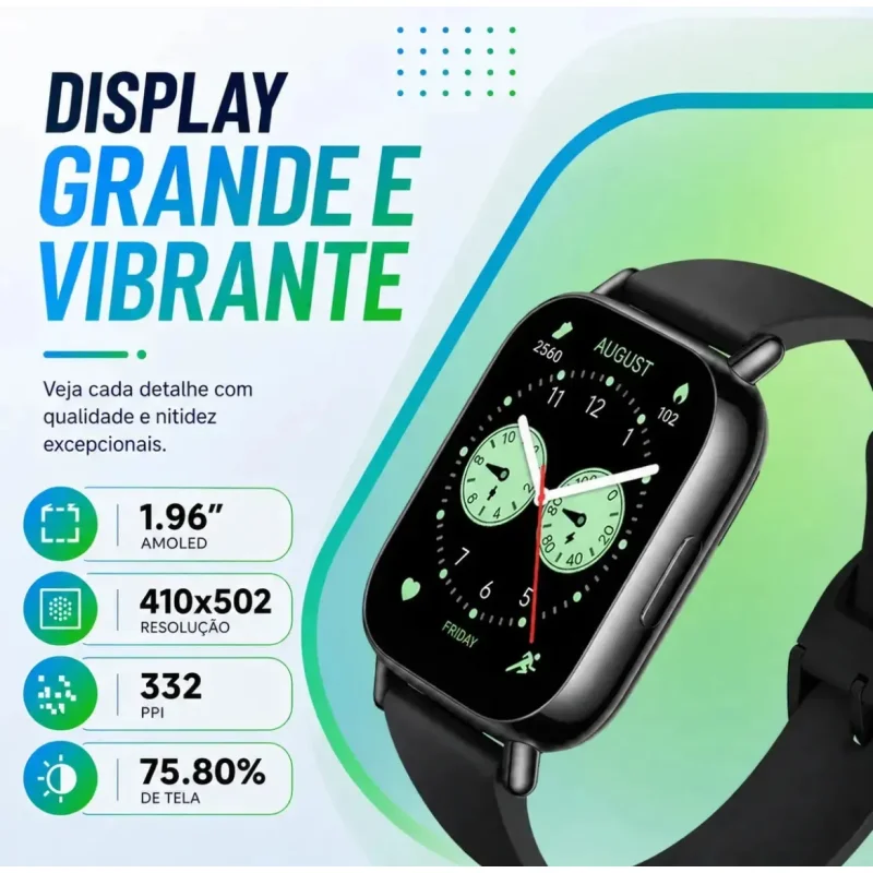 Smartwatch Xiaomi Redmi Watch 5 Lite Gps Amoled 196