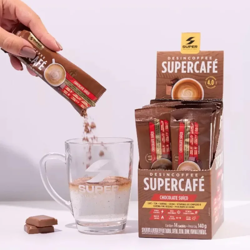 Supercafe Sticks Chocolate Suico 14 Unidades 10g