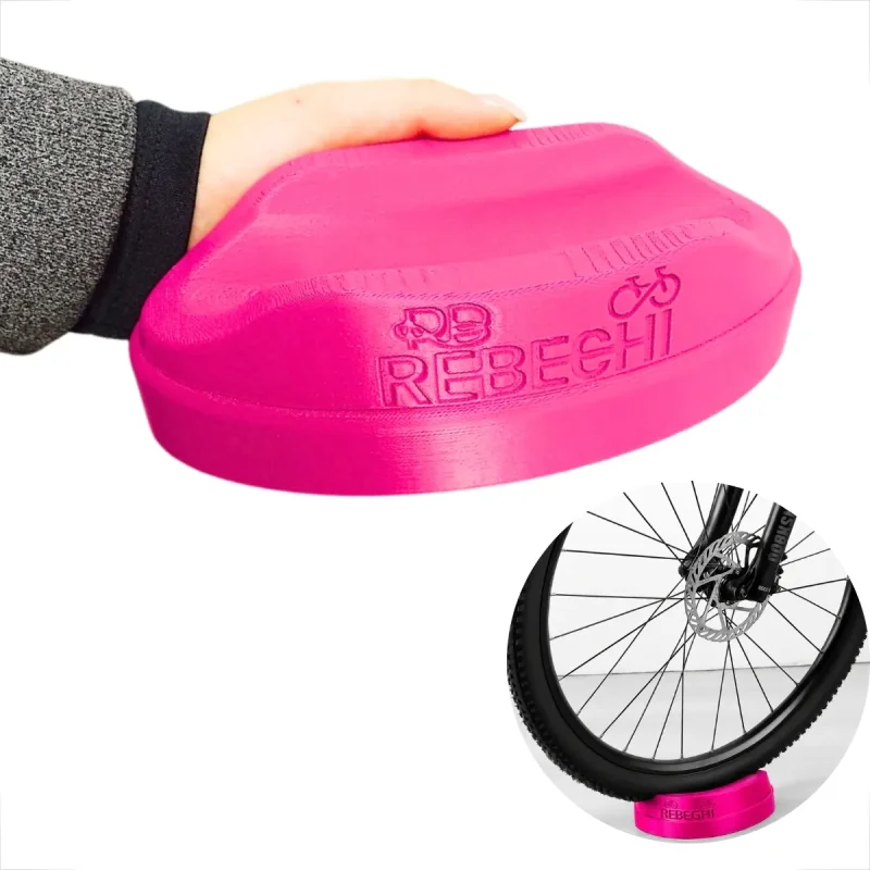 Suporte Roda Dianteira Para Rolo De Treino Bike Mtb E Speed
