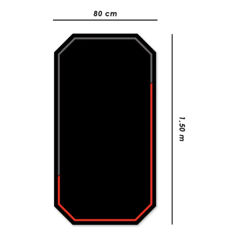 Tapete Protetor De Piso Kicapacho 150x80cm Pvc