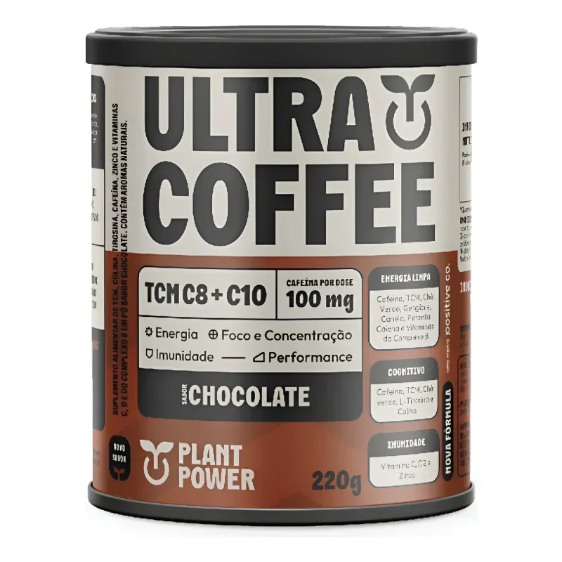 Ultra Coffee Plant Power Chocolate 220g